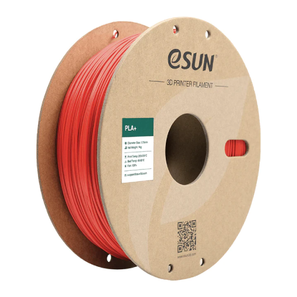 eSUN PLA+ Filament (Red)